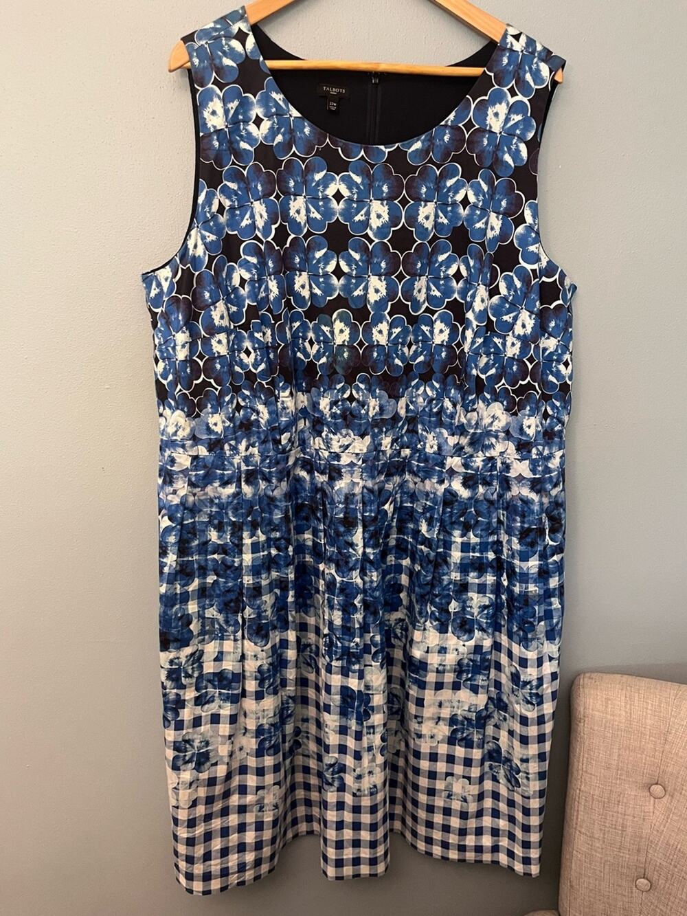 Talbots Floral Fit & Flare Dress